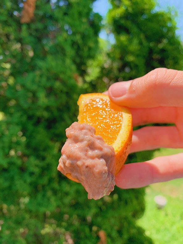 Trempette pour fruits au chia