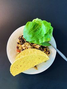 Tacos végétariens au tofu