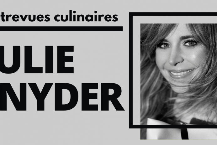Promo de l'entrevue culinaire avec Julie Snyder