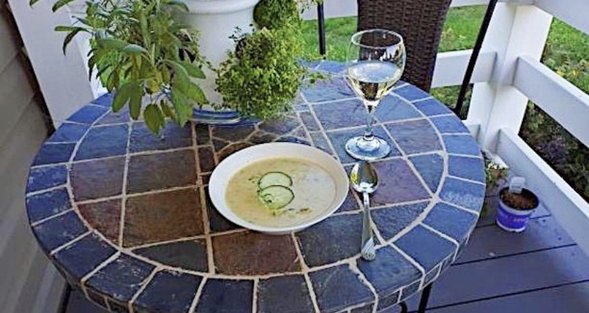 RECETTE-Potage au concombre