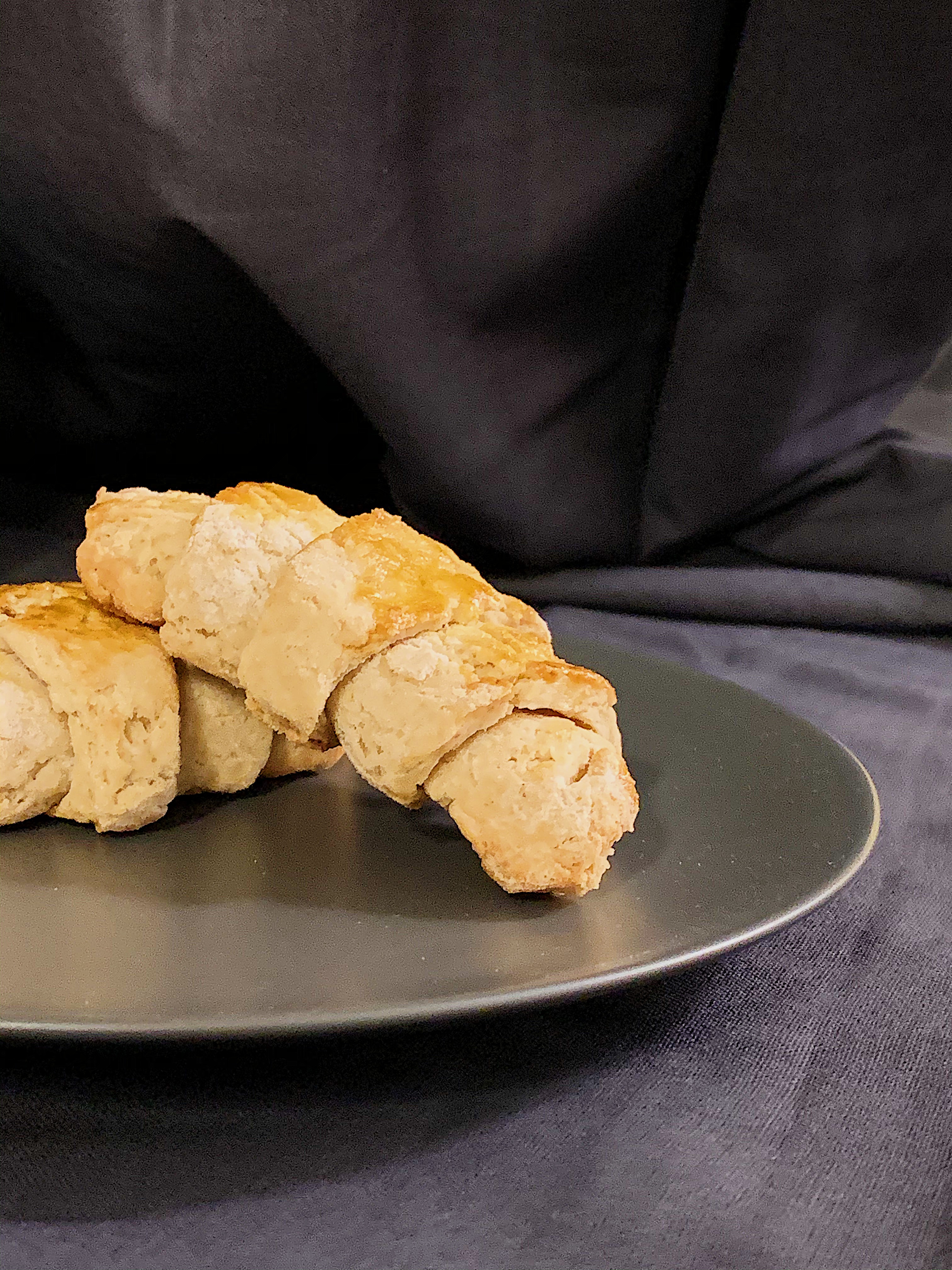 Croissants végétaliens sans gluten