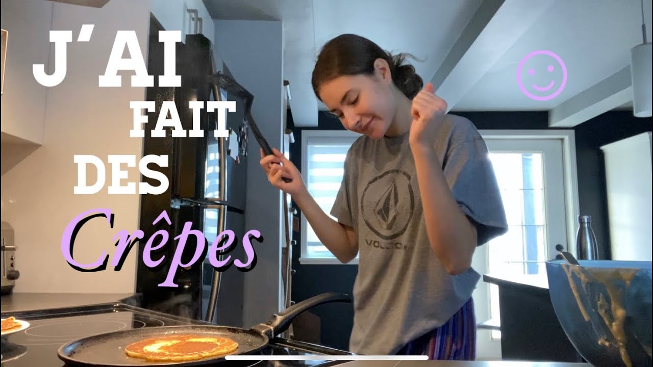 Venez cuisiner des crêpes avec moi!