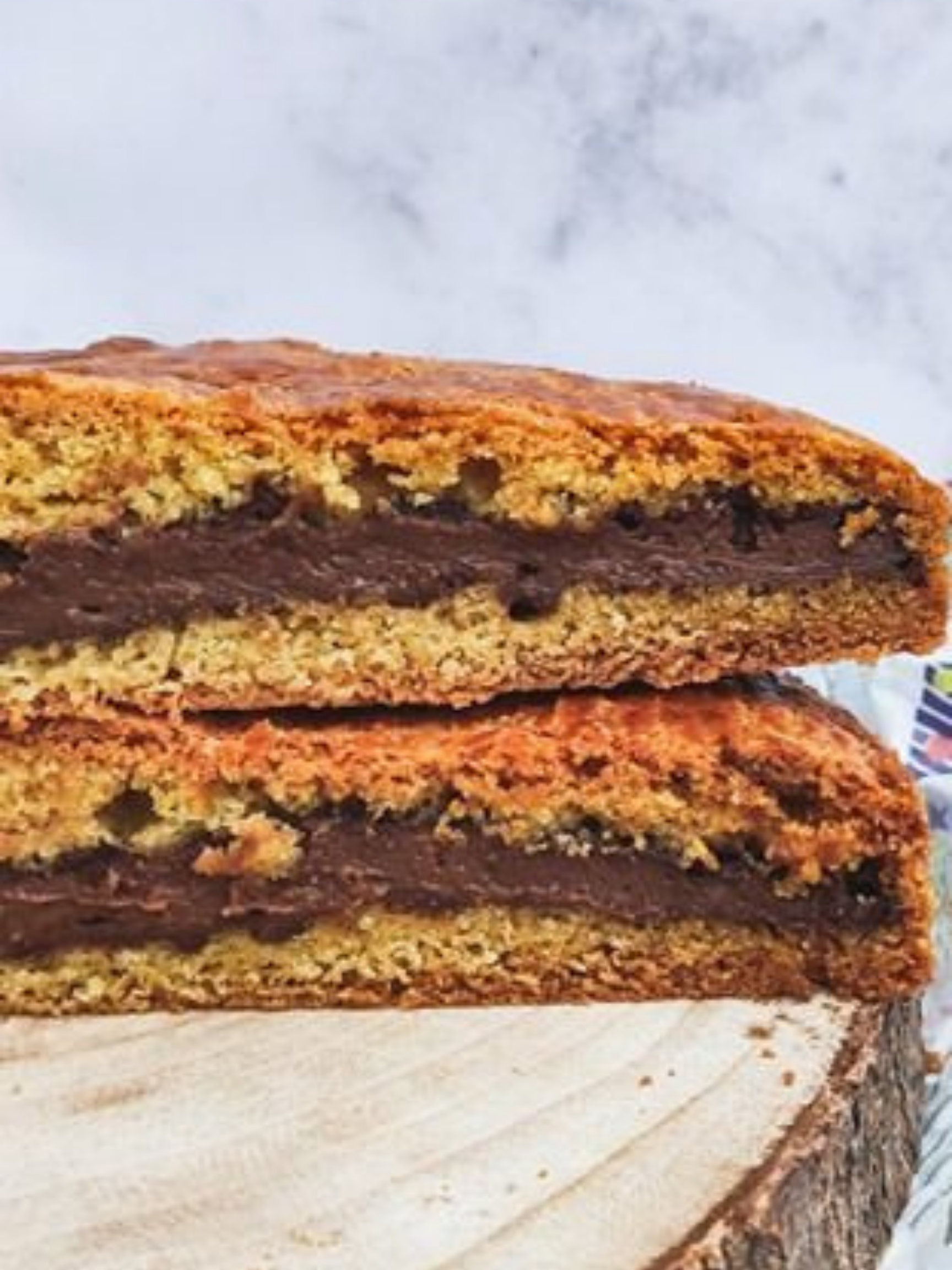 Gâteau basque au chocolat