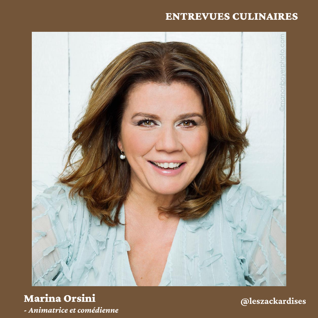 Entrevues culinaires: Marina Orsini