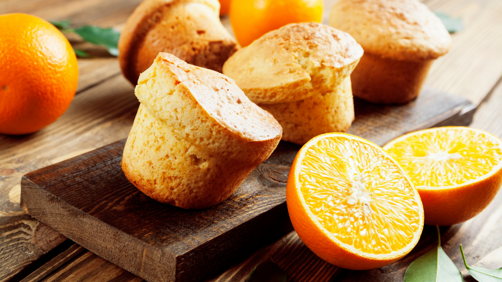Muffins à l&rsquo;orange