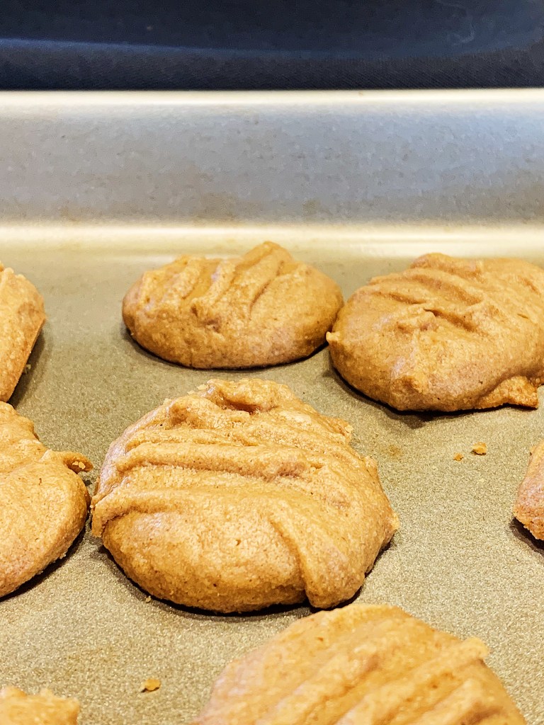 Biscuits au beurre d'arachide naturel et gingembre