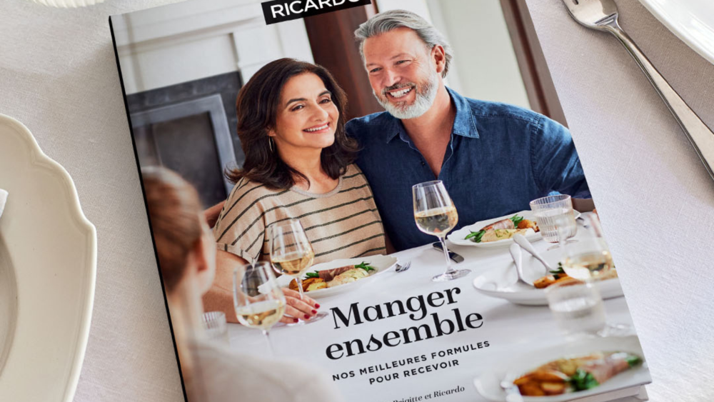 « Manger ensemble »: Un nouveau livre pour Brigitte et Ricardo!