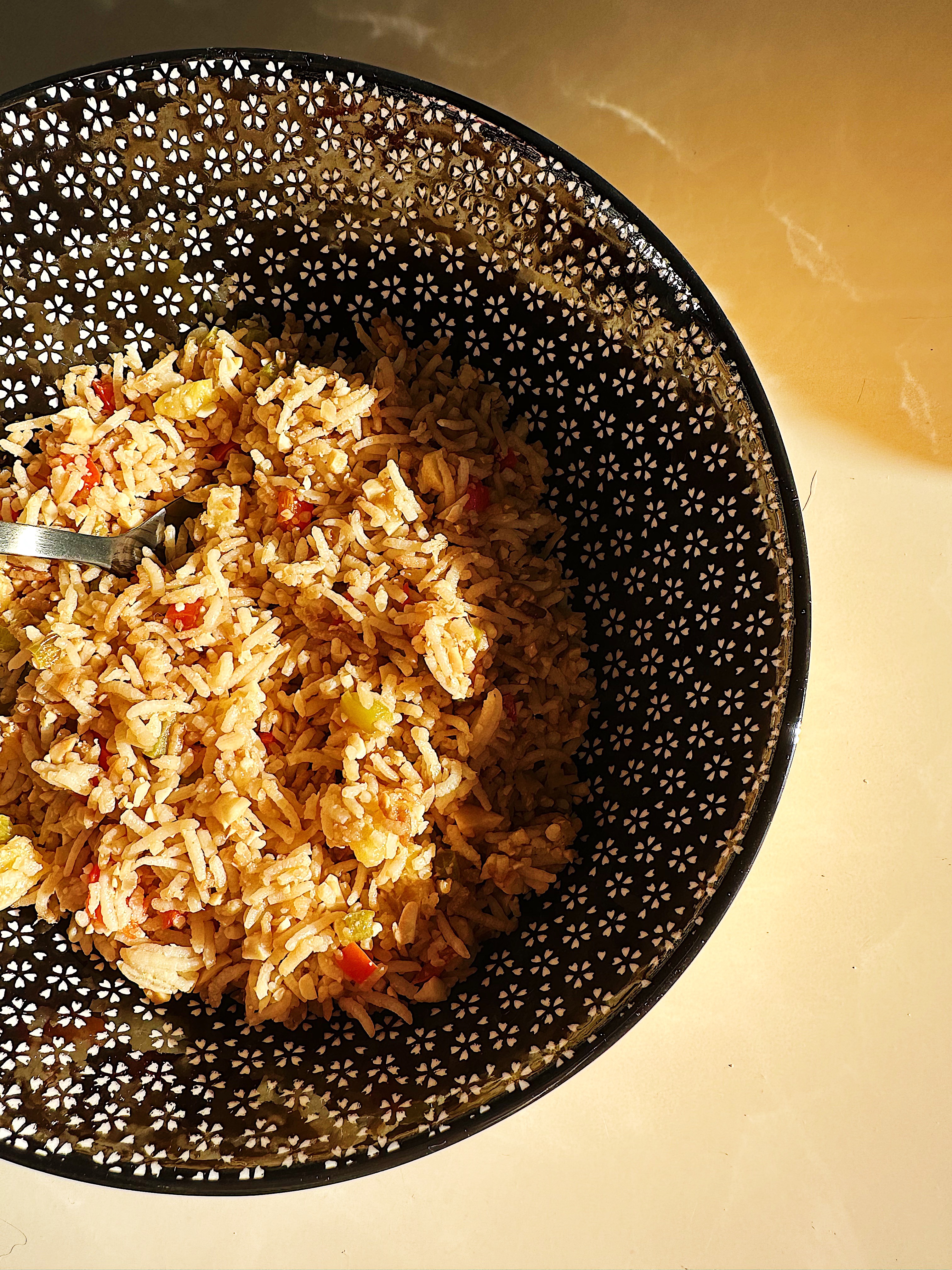 Riz frit à l'ananas - Les Zackardises Riz frit à l'ananas