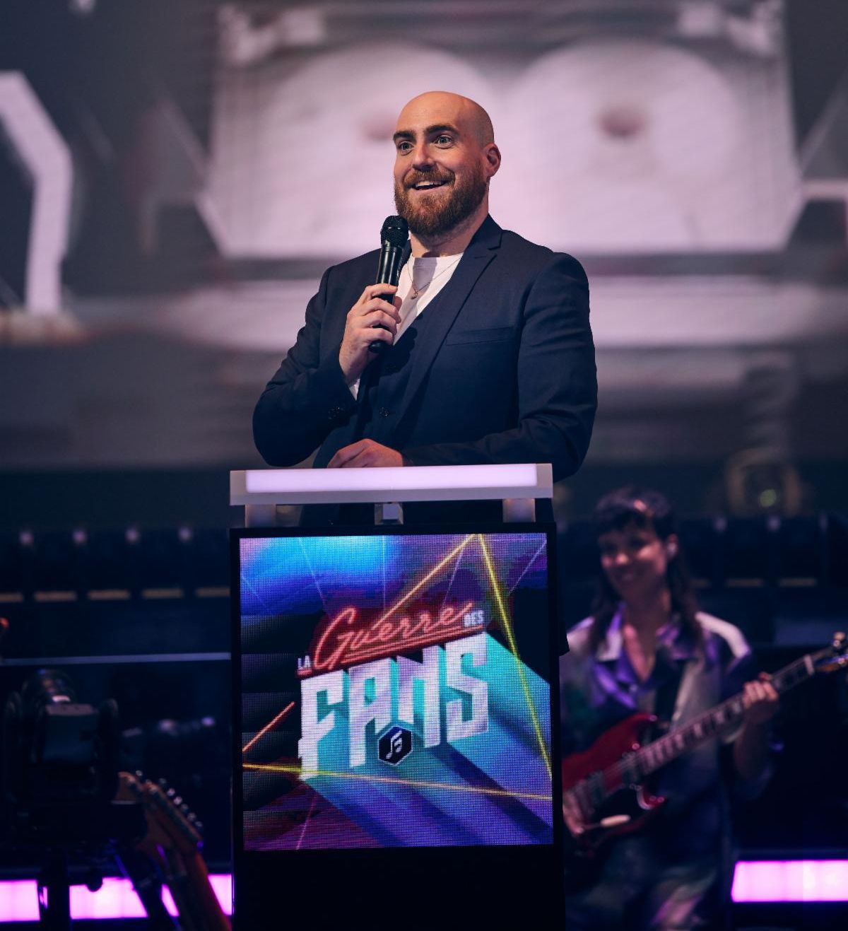 Découvrez le plateau de « La guerre des fans » en images!