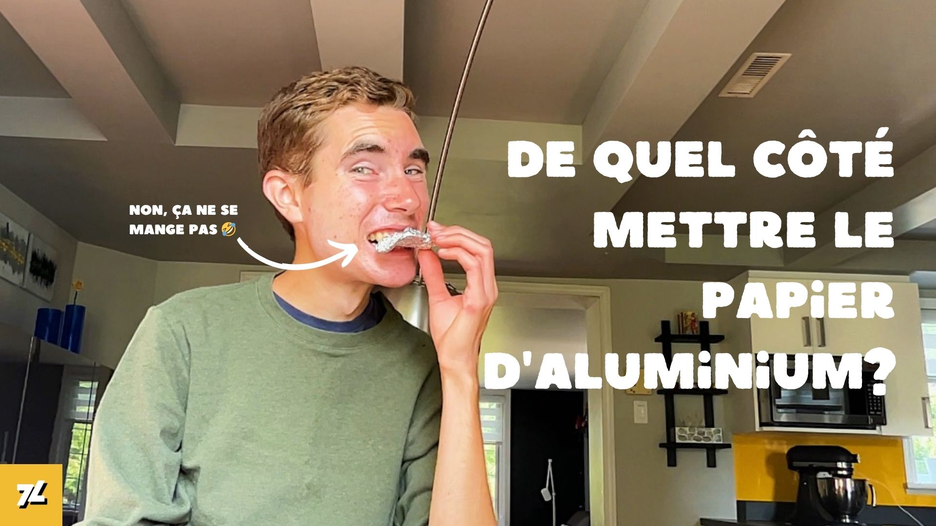 De quel côté mettre le papier d&rsquo;aluminium?