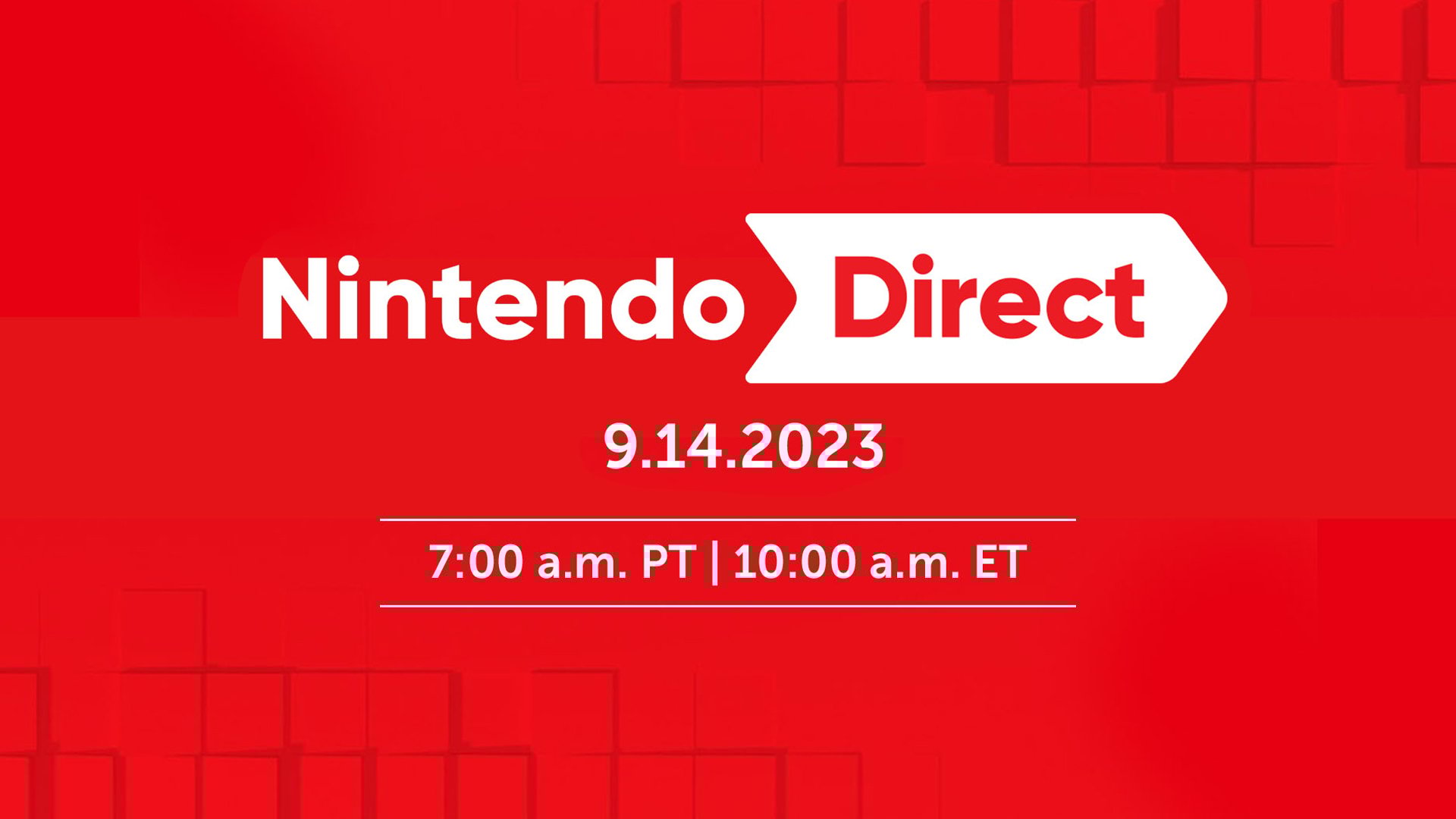 Nintendo Direct du 14 septembre 2023