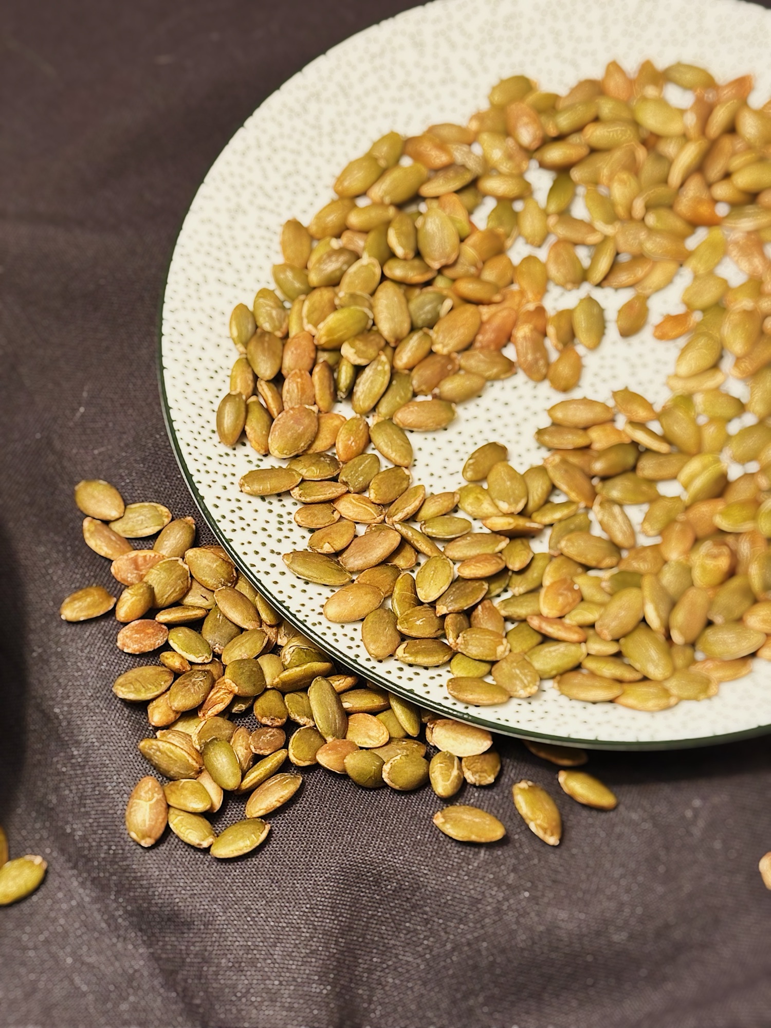 Graines de citrouille rôties