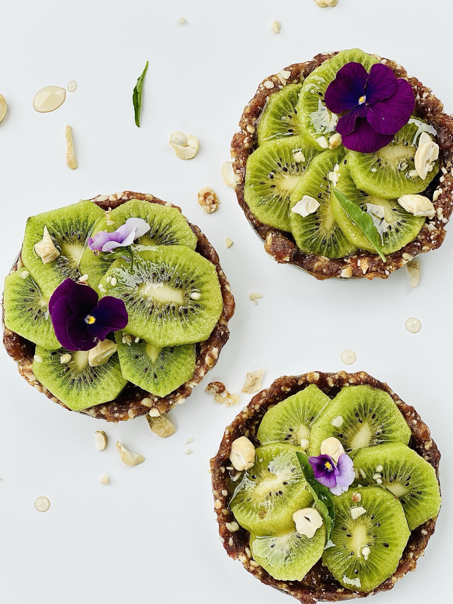 Tartelettes à la marmelade d’orange et kiwi