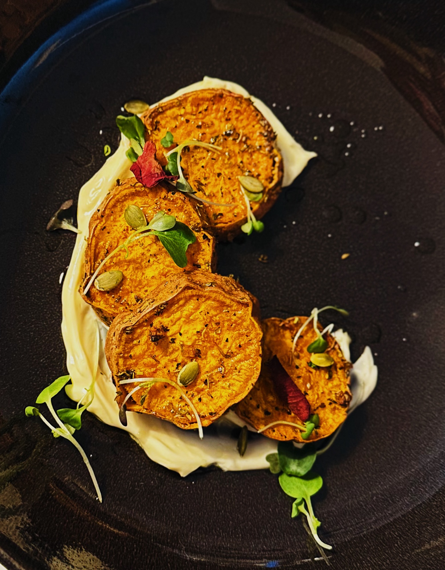 Darnes de patates douces au paprika - Les Zackardises Darnes de patates douces au paprika